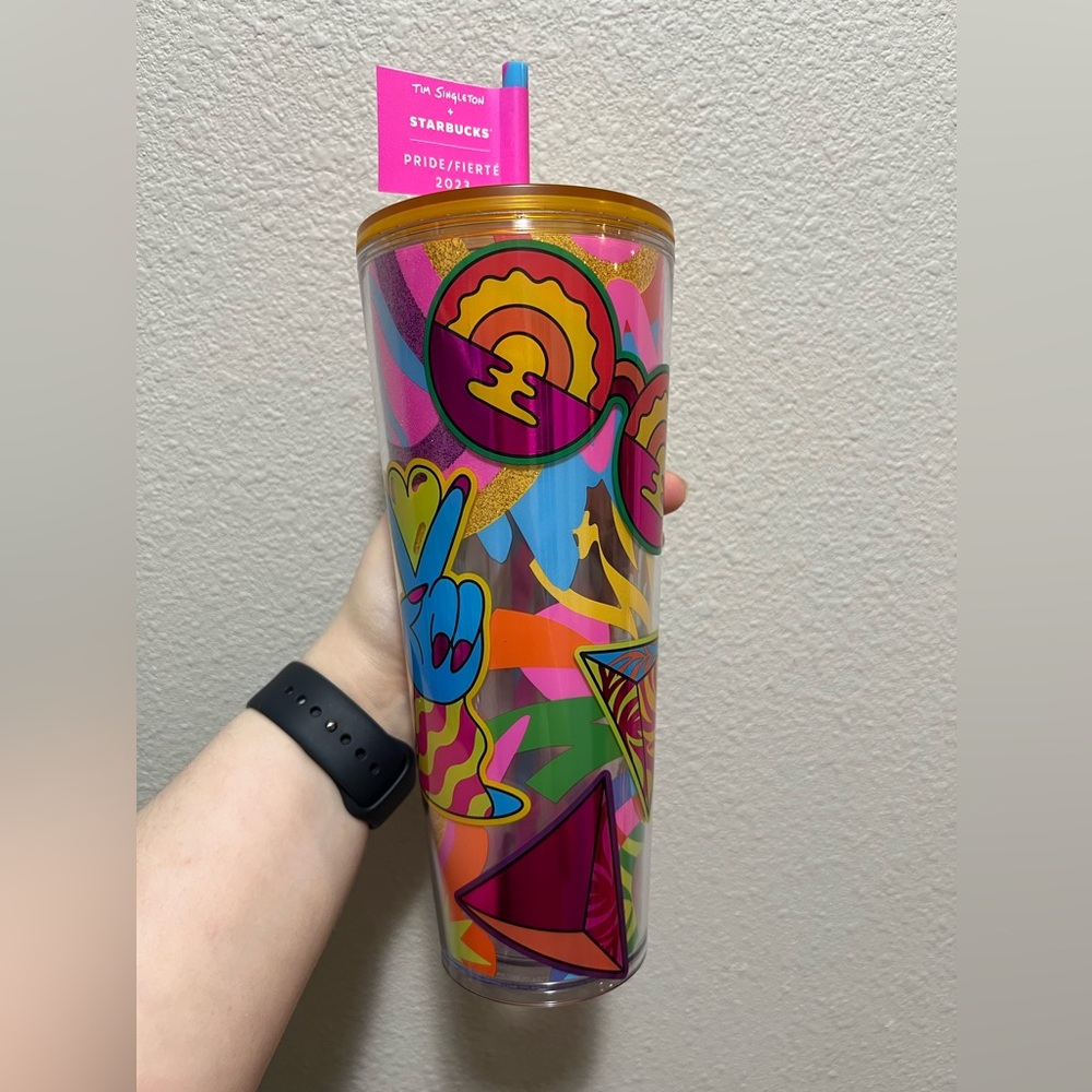 Tom Singleton x Starbucks 2023 Pride Cup NWT